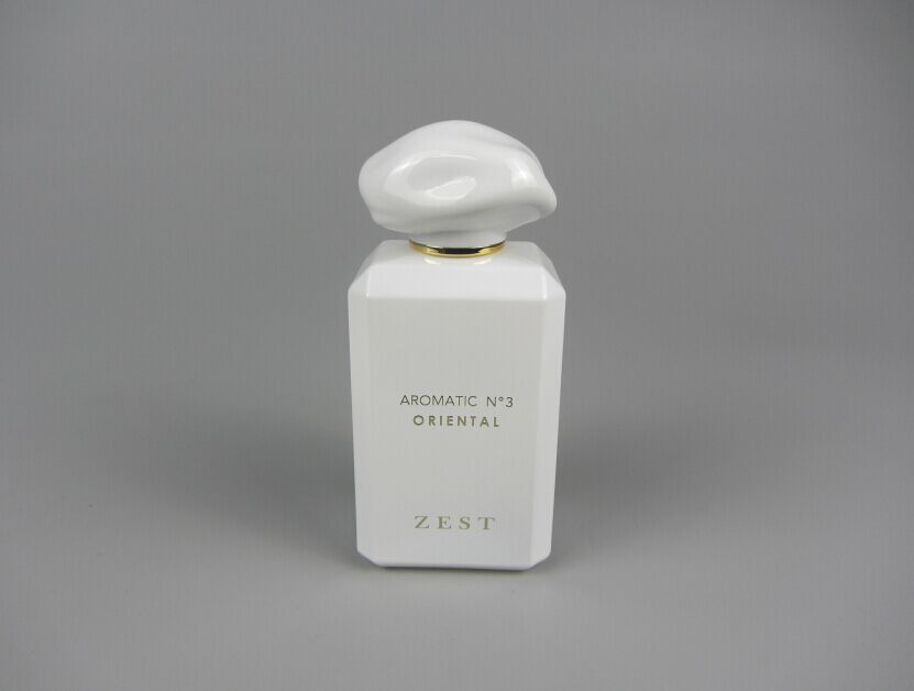 Cam Parfüm Şişesi- C002 - Beyaz