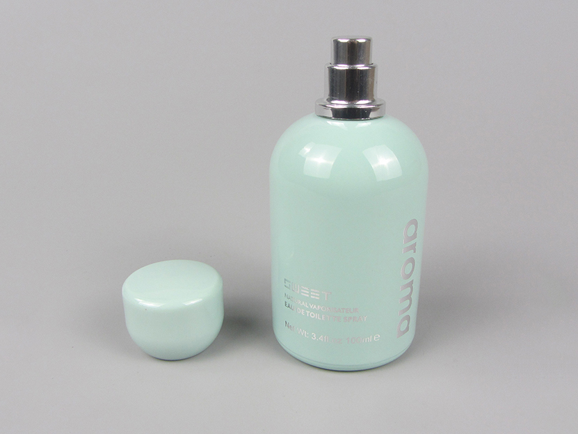 Toptan parfüm şişesi - C001 - Nane renk